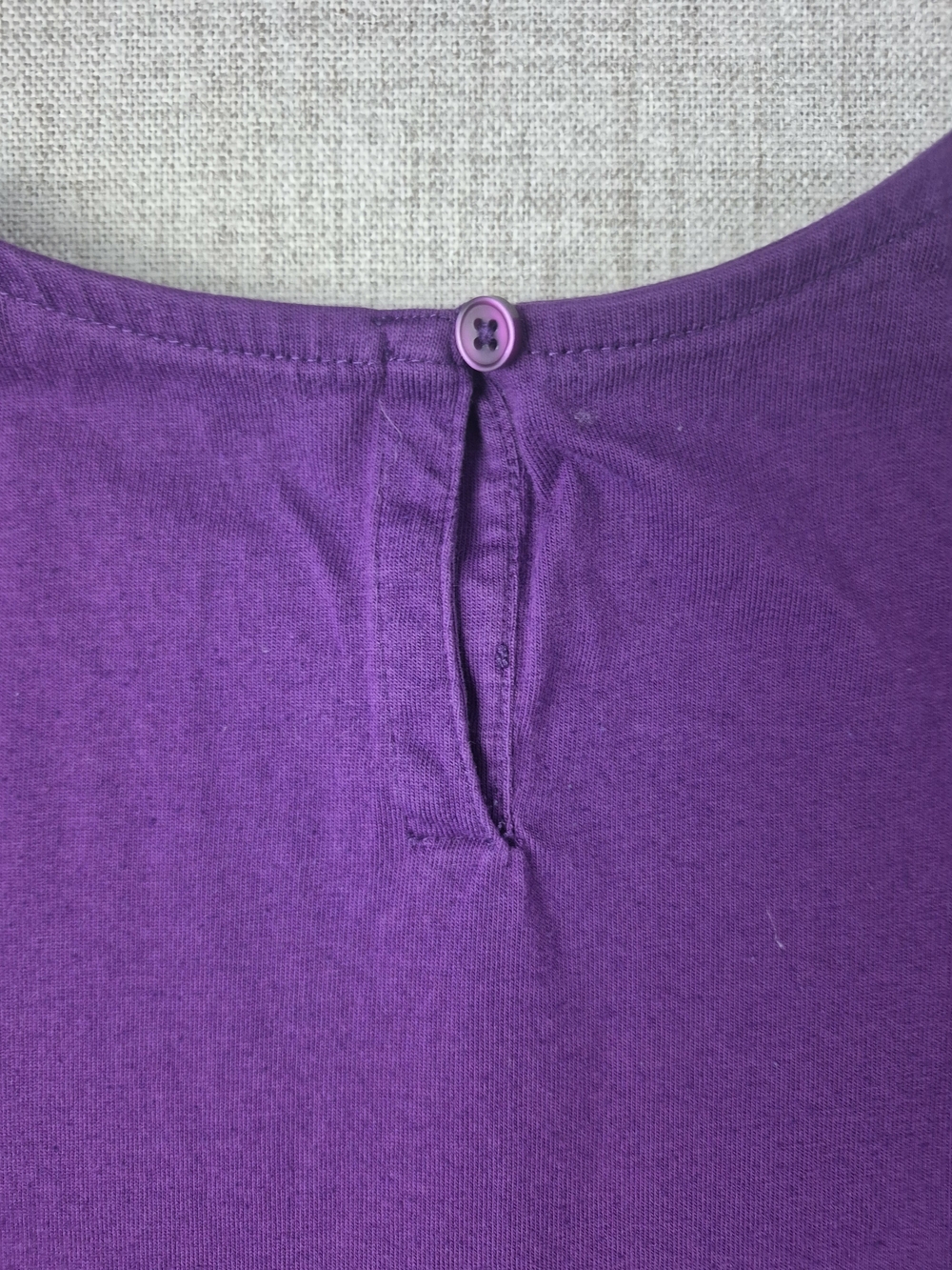 Primary Girls Purple Long Sleeve Pocket Dress Size 6-7 - Picture 8 of 10